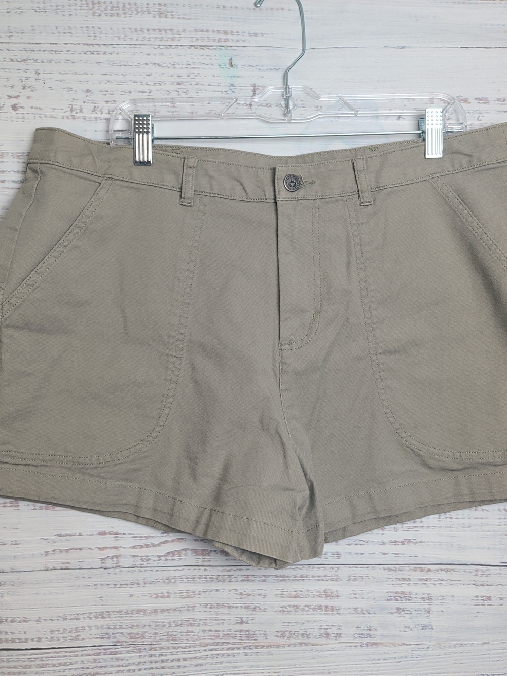 Patagonia Stand Up Shorts Womens Size 16 Organic Cotton Outdoor Hiking Casual